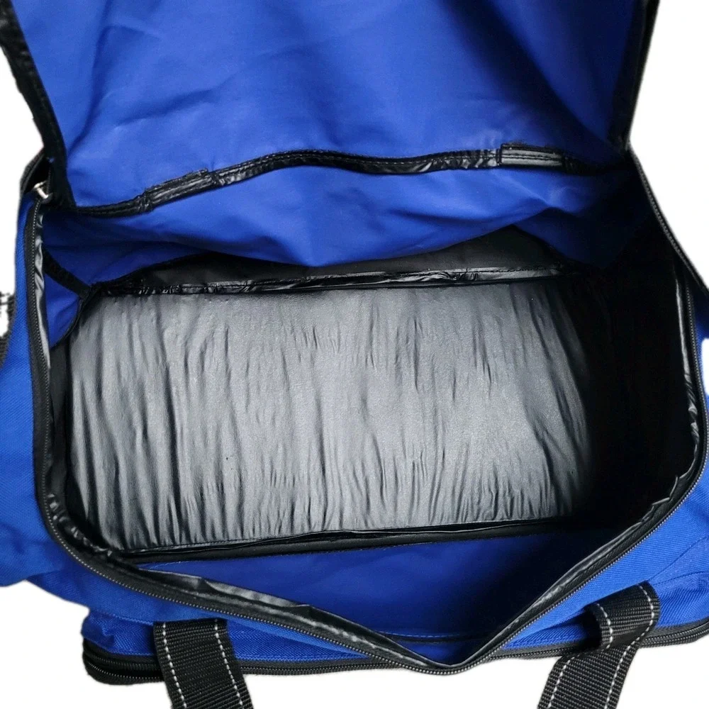 Vintage‎ Eastsport Duffle Bag - Rocket City Gator Club - Blue & Orange